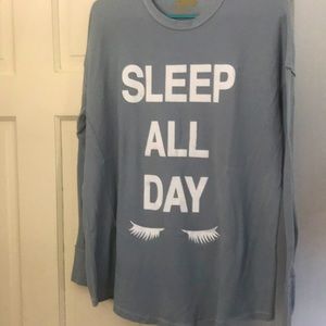 Oversized waffle top